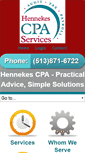 Mobile Screenshot of hennekescpa.com